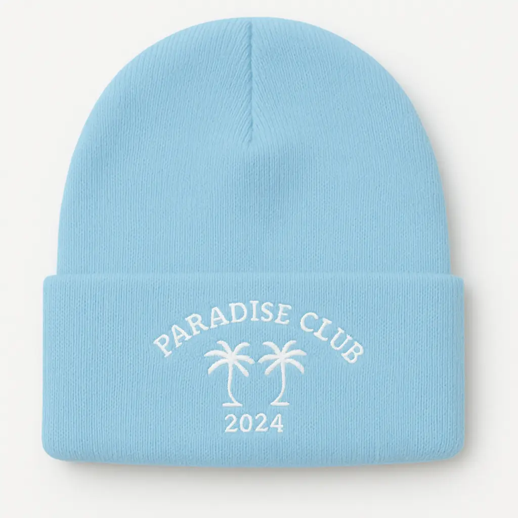 Gorro Chill Celeste