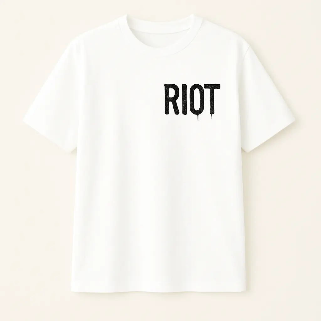 Polera Riot Blanco