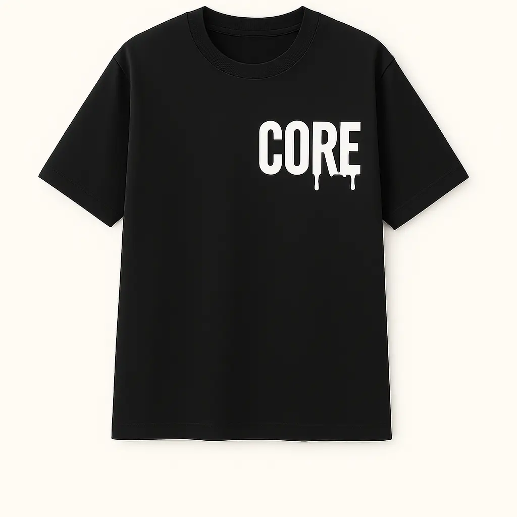 Polera Core Negro