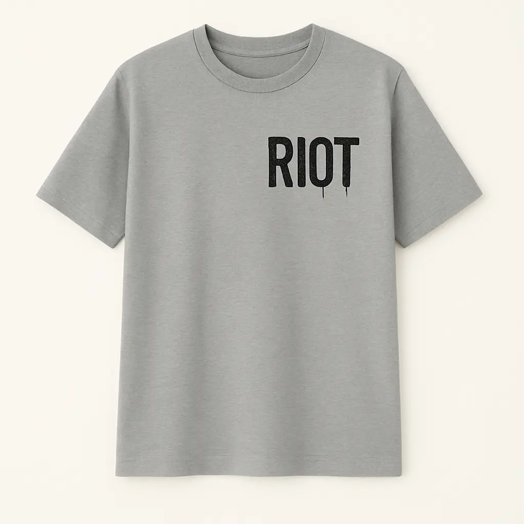Polera Riot Gris