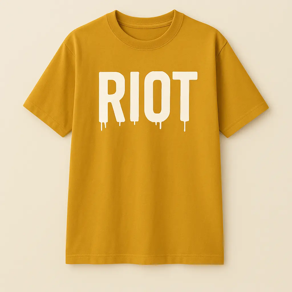 Polera Riot Mostaza