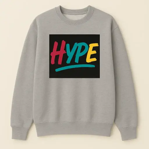Polerón Hype Gris