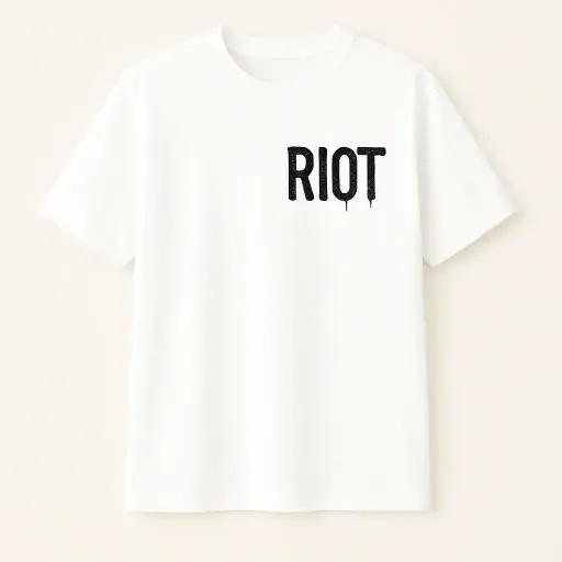 Polera Riot Blanco
