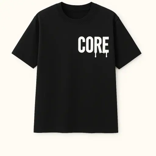 Polera Core Negro