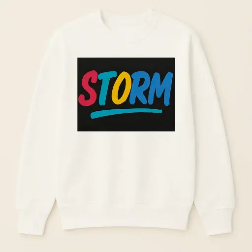 Polerón Storm Blanco